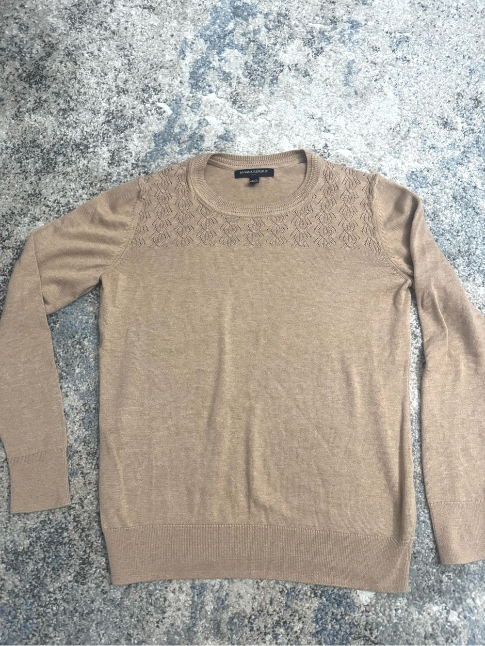 Banana Republic Women's Crewneck Sweater - Camel